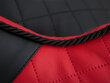 Pesä Hobbydog Elite XXL, punainen/musta, 110 x 85 cm hinta ja tiedot | Pedit ja pesät | hobbyhall.fi