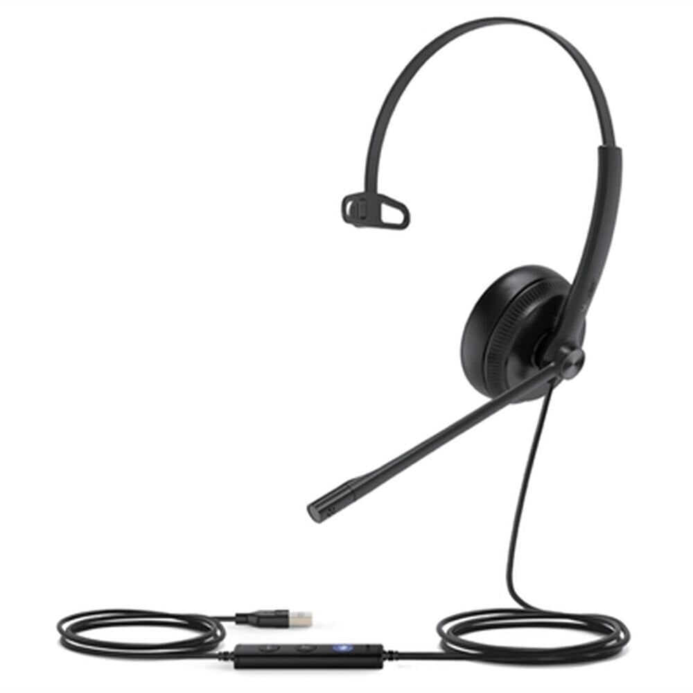 Yealink UH34 MONO TEAMS -kuulokkeet/kuulokkeet Langallinen Head-band Office/puhelinkeskus USB Type-A Black hinta ja tiedot | Hands-free -tarvikkeet | hobbyhall.fi