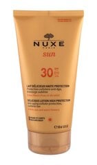 Aurinkosuojavoide Nuxe Sun Delicious SPF30 150 ml hinta ja tiedot | Aurinkovoiteet | hobbyhall.fi