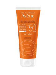 Aurinkovoide Avene Sun Care Eau Thermale SPF50+ 100 ml hinta ja tiedot | Aurinkovoiteet | hobbyhall.fi