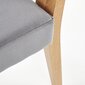 2 tuolin setti Sorbus, harmaa/tammi hinta ja tiedot | Ruokapöydän tuolit | hobbyhall.fi