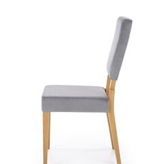 2 tuolin setti Sorbus, harmaa/tammi hinta ja tiedot | Ruokapöydän tuolit | hobbyhall.fi