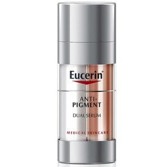 Eucerin Anti-Pigment, Kasvoseerumi pigmenttiläiskille, 30 ml hinta ja tiedot | Kasvoöljyt ja seerumit | hobbyhall.fi