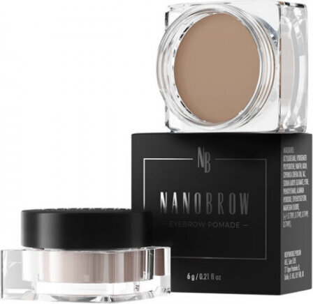 Nanobrow Eyebrow Pomade Light Brown kulmavoide, 6 g hinta ja tiedot | Silmämeikit | hobbyhall.fi