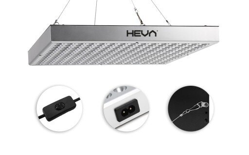 Paneelivalo kasvaville kasveille "Heva" 225 LED 30W hinta ja tiedot | Sisäpuutarhat ja kasvilamput | hobbyhall.fi