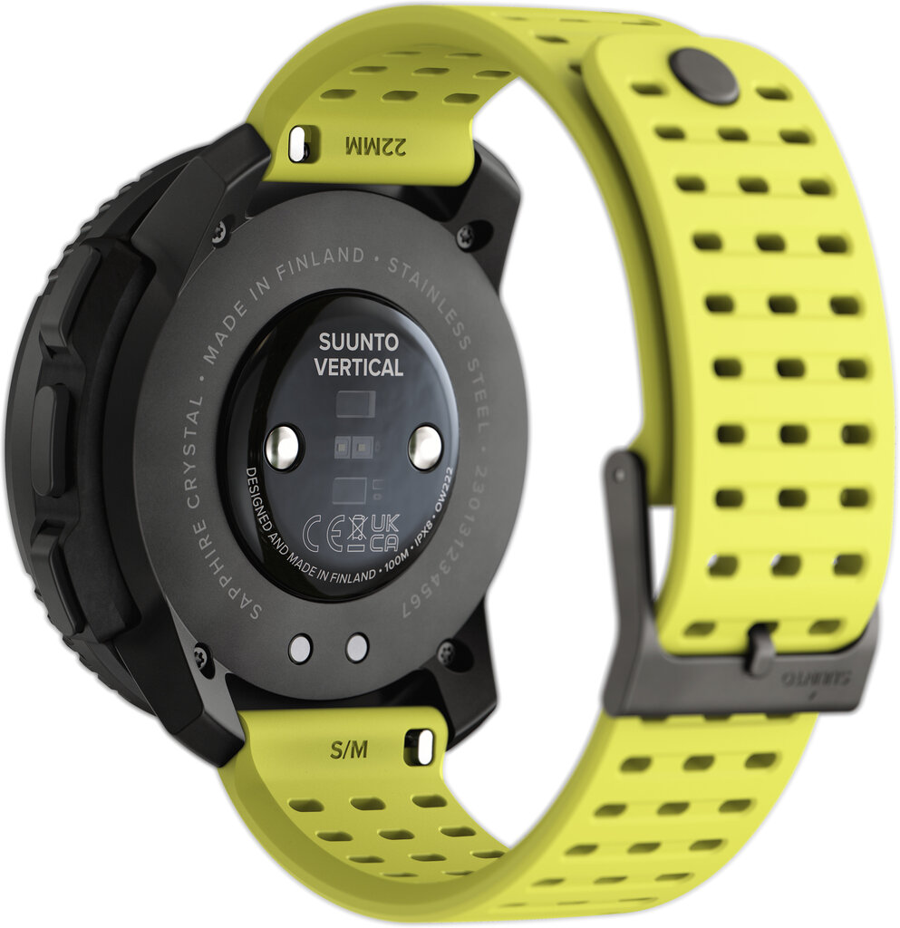 Suunto Vertical SS050864000 Black Lime hinta ja tiedot | Älykellot | hobbyhall.fi