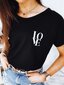 Naisten musta Love T-paita hinta ja tiedot | Naisten T-paidat | hobbyhall.fi