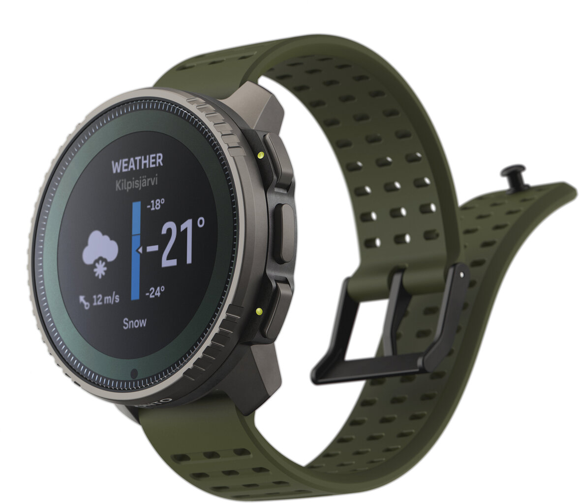 Suunto Vertical Titanium Solar SS050859000 Forest hinta ja tiedot | Älykellot | hobbyhall.fi