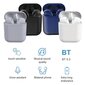 inPods 12s TWS Bluetooth Light Blue hinta ja tiedot | Kuulokkeet | hobbyhall.fi