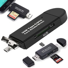 USB OTG -sovitin 3in1 hinta ja tiedot | Adapterit | hobbyhall.fi