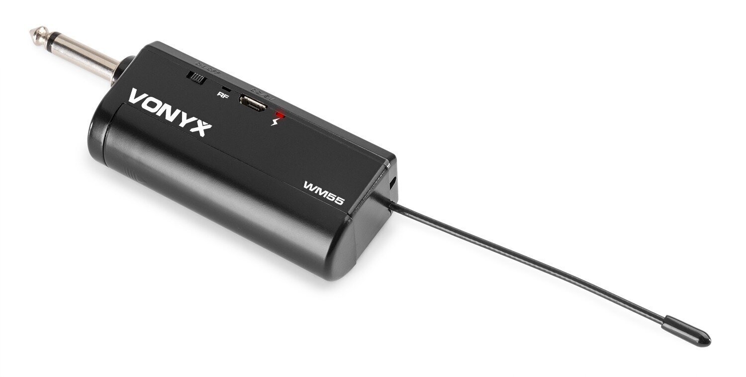 Langaton Vonyx WM55-mikrofoni Plug and Play UHF hinta ja tiedot | Mikrofonit | hobbyhall.fi