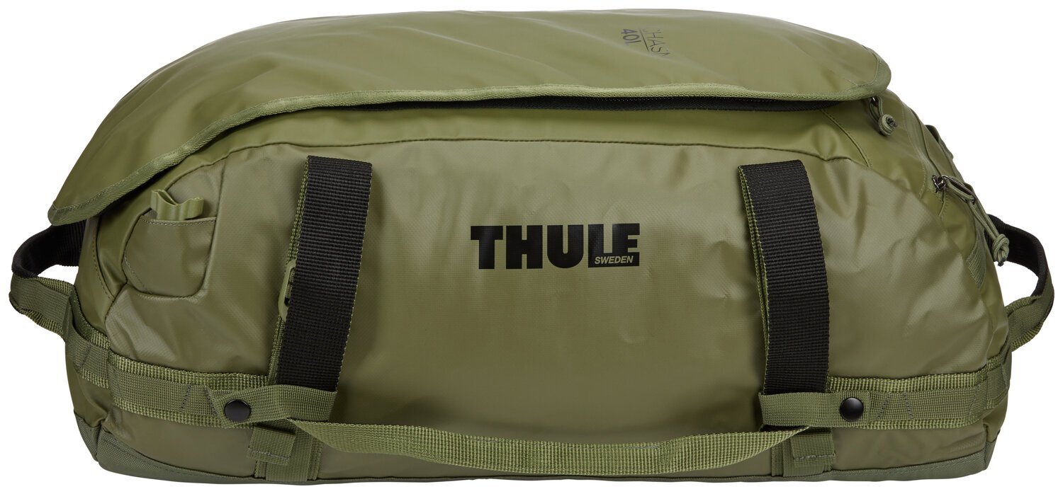 Thule Chasm duffelilaukku 40L TDSD-202, oliivi hinta ja tiedot | Urheilukassit ja reput | hobbyhall.fi