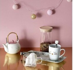Théière design posliini teekannu "Ginko" 500 ml hinta ja tiedot | Home Deco Factory Koti ja keittiö | hobbyhall.fi