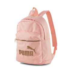 Reppu Puma Core Base College Bag, vaaleanpunainen hinta ja tiedot | Urheilukassit ja reput | hobbyhall.fi