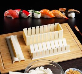 Sushi Matik sushimuotit, 10 osaa hinta ja tiedot | Sushi Matik Ruokailuvälineet ja keittiötarvikkeet | hobbyhall.fi