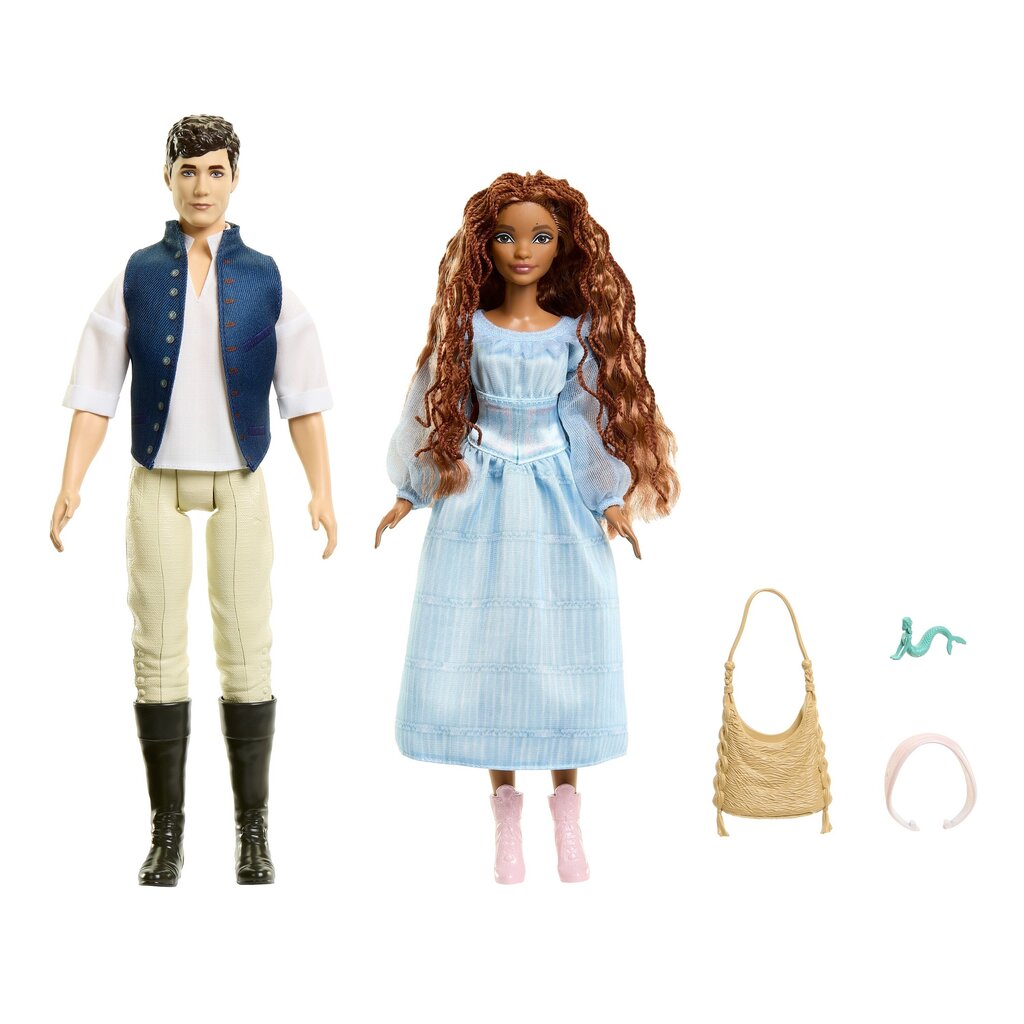 Disney Little Mermaid -nukkesetti hinta ja tiedot | Tyttöjen lelut | hobbyhall.fi