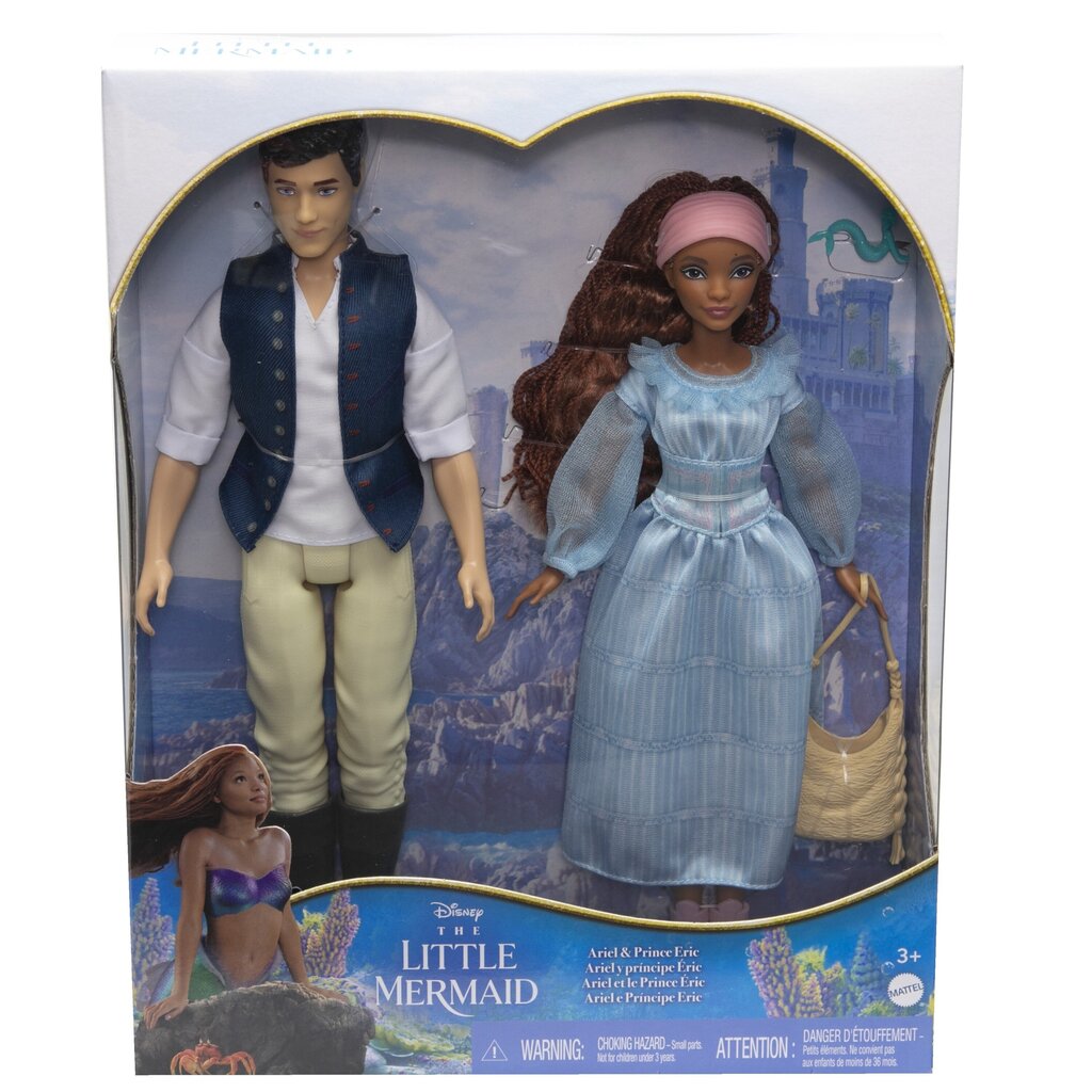 Disney Little Mermaid -nukkesetti hinta ja tiedot | Tyttöjen lelut | hobbyhall.fi