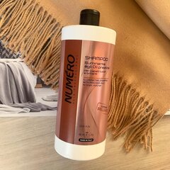 Brelil Numero Illuminating -shampoo ohuille, hennoille ja käsitellyille hiuksille, 1 l hinta ja tiedot | Shampoot | hobbyhall.fi