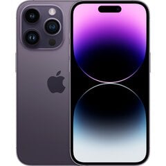 Apple iPhone 14 Pro Max 128GB Deep Purple MQ9T3 hinta ja tiedot | Matkapuhelimet | hobbyhall.fi