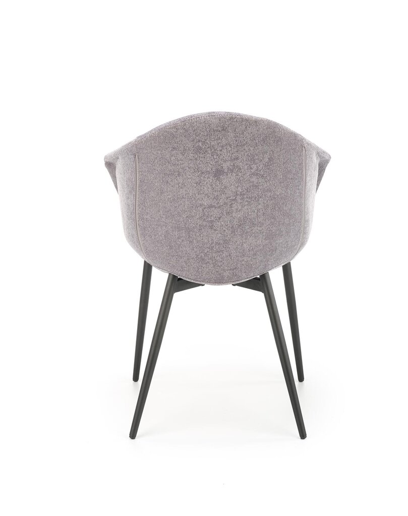 2 tuolin setti Halmar K420, harmaa hinta ja tiedot | Ruokapöydän tuolit | hobbyhall.fi