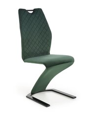 2 tuolin setti Halmar K442, tummanvihreä hinta ja tiedot | Ruokapöydän tuolit | hobbyhall.fi