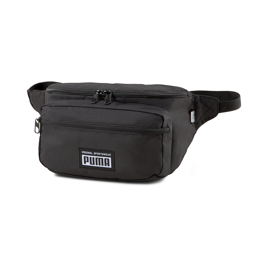 Vyölaukku Puma Academy Waist Bag, 7 l, musta hinta ja tiedot | Urheilukassit ja reput | hobbyhall.fi