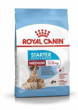 Royal Canin imettäville narttukoirille Medium Starter Mother&Babydog, 15 kg hinta ja tiedot | Koiran kuivaruoka | hobbyhall.fi