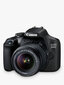 Canon EOS 2000D + EF-S 18-55mm III + EF-S 55-250mm IS STM hinta ja tiedot | Kamerat | hobbyhall.fi