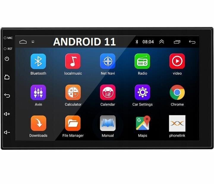 Autoradio kosketusnäytöllä Autoradio 2 DIN, Android 11 7" näyttö hinta ja tiedot | Autoradiot, multimedia | hobbyhall.fi