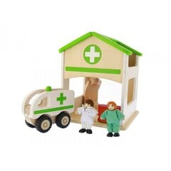 Puinen ambulanssi hinta ja tiedot | Masterkidz Lelut | hobbyhall.fi