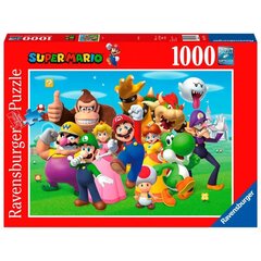 Nintendo Super Mario palapeli 1000kpl hinta ja tiedot | Palapelit | hobbyhall.fi