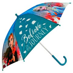Disney Frozen 2 automaattinen sateenvarjo 40cm hinta ja tiedot | Naisten sateenvarjot | hobbyhall.fi