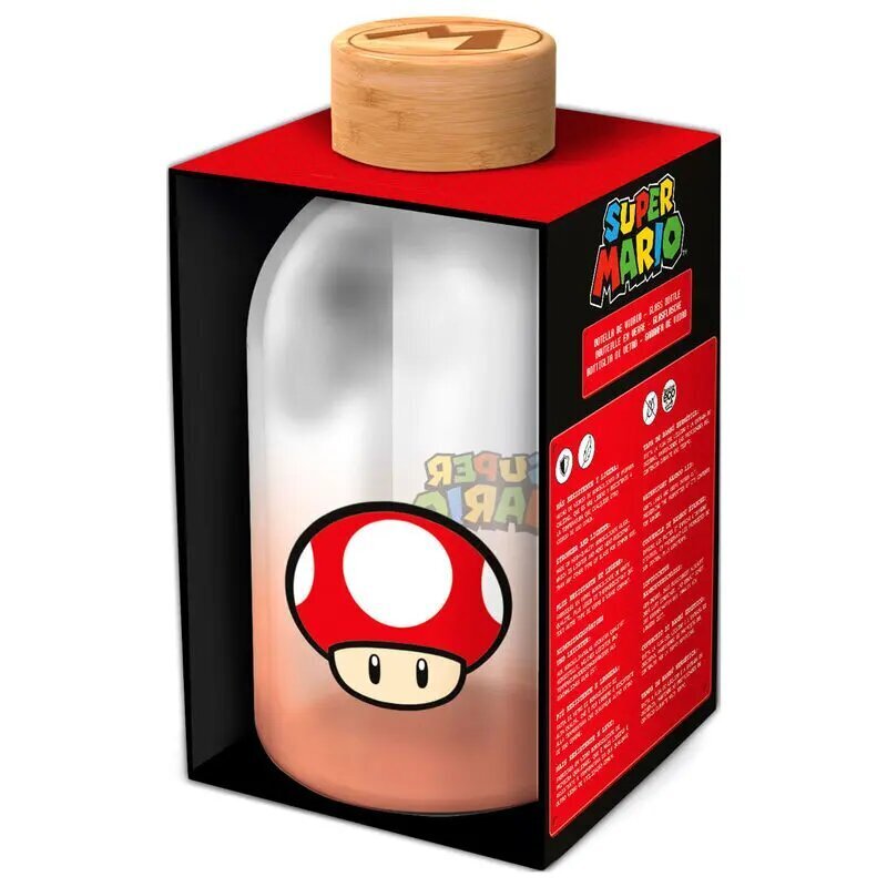 Nintendo Super Mario Bros lasipullo 620ml hinta ja tiedot | Juomapullot | hobbyhall.fi