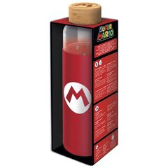 Nintendo Super Mario Bros silikonisuoja lasipullo 585ml hinta ja tiedot | Juomapullot | hobbyhall.fi