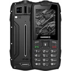 myPhone Hammer Rock Dual SIM Black hinta ja tiedot | MyPhone Puhelimet, älylaitteet ja kamerat | hobbyhall.fi