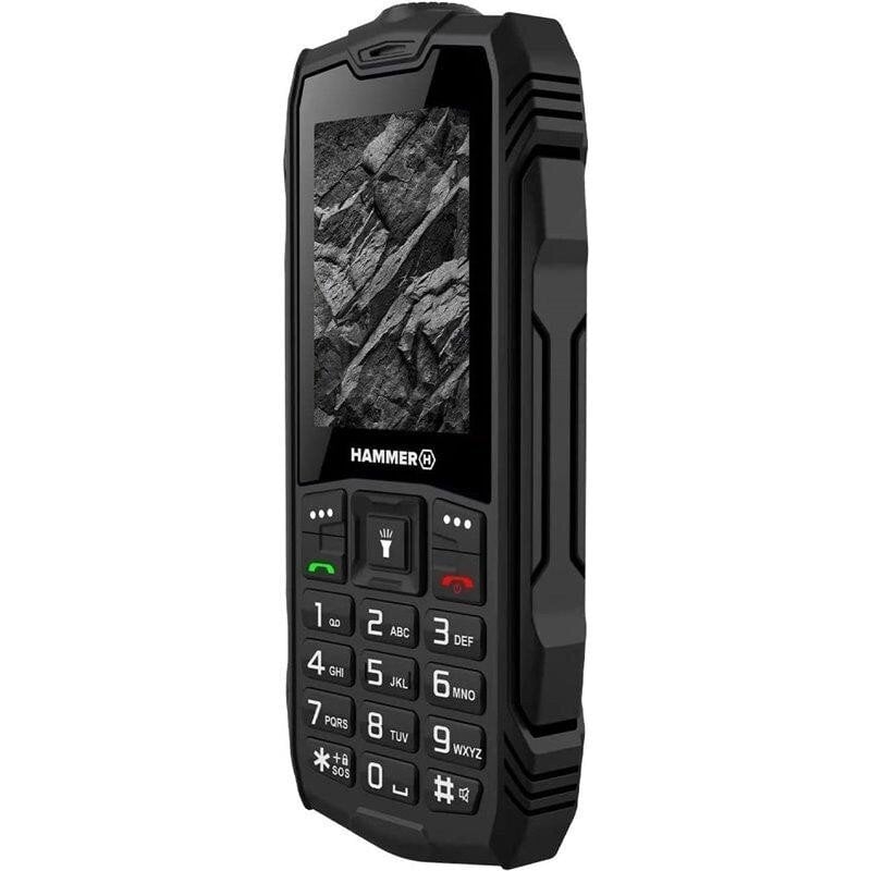 myPhone Hammer Rock Dual SIM Black hinta ja tiedot | Matkapuhelimet | hobbyhall.fi