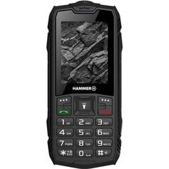 myPhone Hammer Rock Dual SIM Black hinta ja tiedot | MyPhone Puhelimet, älylaitteet ja kamerat | hobbyhall.fi