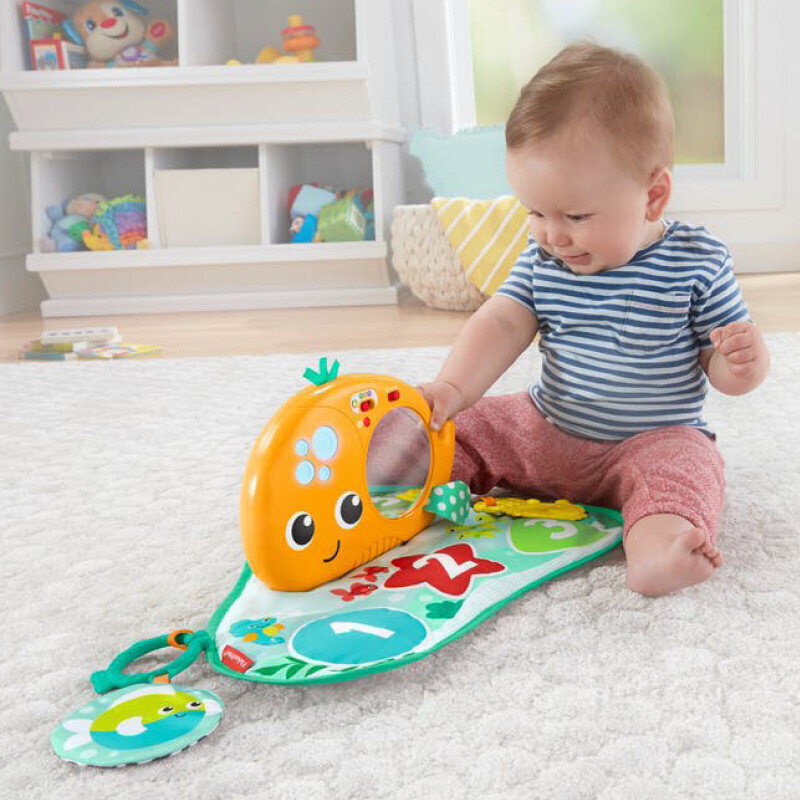 Fisher-Price Press & Learn Discovery Whale leikkimatto hinta ja tiedot | Vauvan lelut | hobbyhall.fi