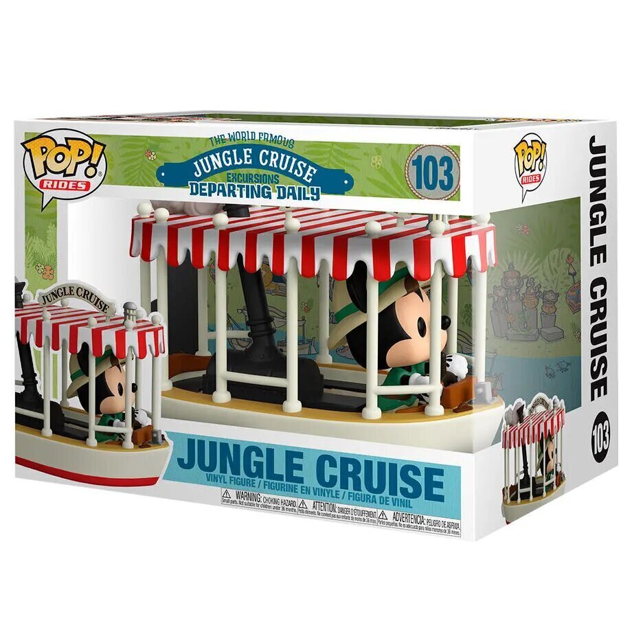 Jungle Cruise POP! Rides Vinyl Figure Skipper Mickey w/vene 15 cm hinta ja tiedot | Pelien oheistuotteet | hobbyhall.fi