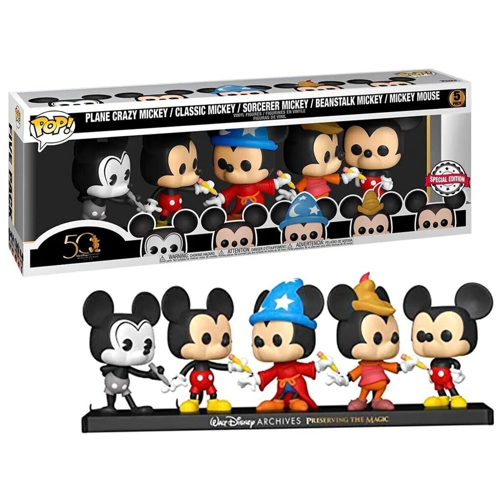 POP-pakkaus 5 luvut Disney Archives Mickey Exclusive hinta ja tiedot | Tyttöjen lelut | hobbyhall.fi