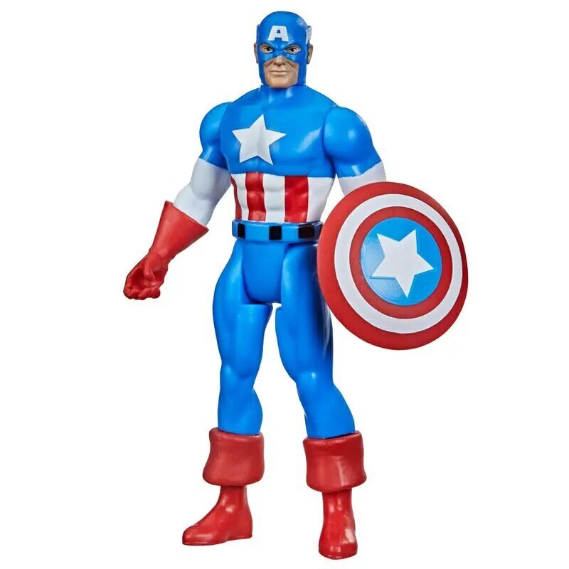 Marvel Kapteeni Amerikka retro hahmo 9,5cm hinta ja tiedot | Poikien lelut | hobbyhall.fi