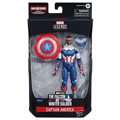 Marvel Falcon ja talvisotilas Kapteeni Amerikka -hahmo 15cm hinta ja tiedot | Poikien lelut | hobbyhall.fi