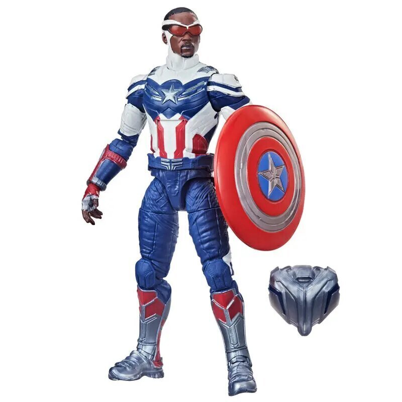 Marvel Falcon ja talvisotilas Kapteeni Amerikka -hahmo 15cm hinta ja tiedot | Poikien lelut | hobbyhall.fi