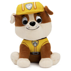 Paw Patrol (Ryhmä Hau) pehmolelu Rubble, 15cm hinta ja tiedot | SpinMaster Lelut yli 3-vuotiaille lapsille | hobbyhall.fi