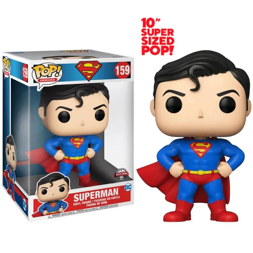 POP-hahmo DC Comics Superman Exclusive 25cm hinta ja tiedot | Tyttöjen lelut | hobbyhall.fi