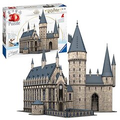 Harry Potter 3D palapeli Tylypahkan linna: suuri sali (540 kpl) hinta ja tiedot | Palapelit | hobbyhall.fi