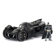 DC Comics Arkham Knight Batmovil metalliauto + kuvasarja hinta ja tiedot | Poikien lelut | hobbyhall.fi