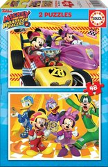 Disney Mickey ja Roadster Racers palapeli 2x48pcs hinta ja tiedot | Educa Lapset | hobbyhall.fi