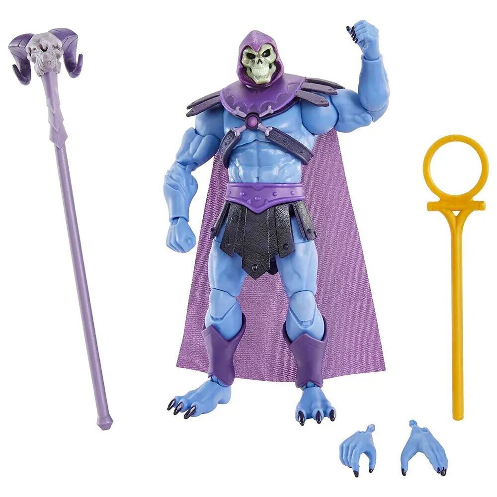 Maailmankaikkeuden mestarit: Ilmestyskirja Masterverse Action Figure 2021 Luuranko 18 cm hinta ja tiedot | Poikien lelut | hobbyhall.fi