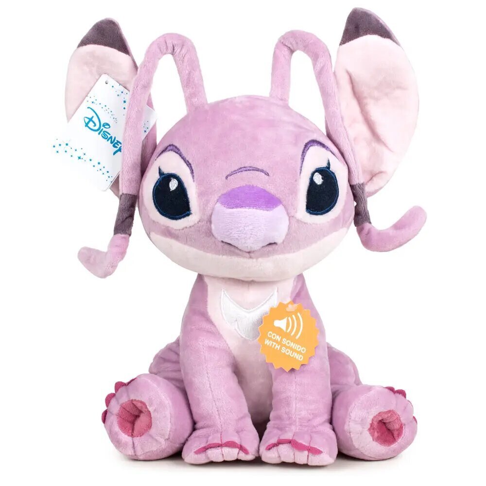 Disney Stitch Angel pehmeä pehmolelu äänellä 20cm hinta ja tiedot | Pehmolelut | hobbyhall.fi